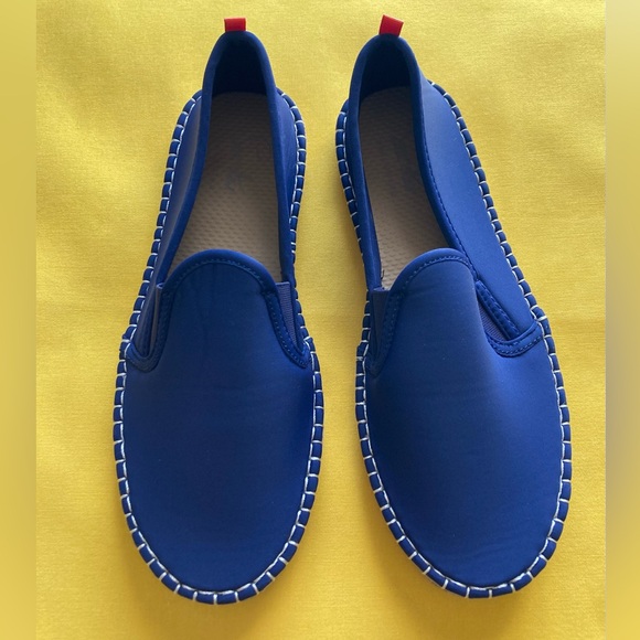 EUC!  Sea Star Beachware Water Shoes Espadrilles  Dark Navy - Picture 4 of 11